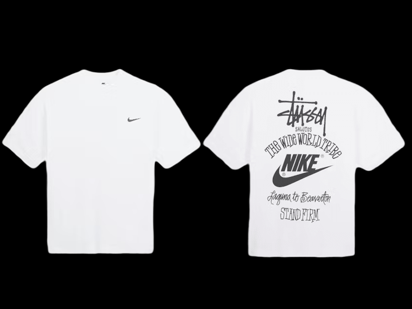 Nike X Stussy The Wide World Tribe T-Shirt White