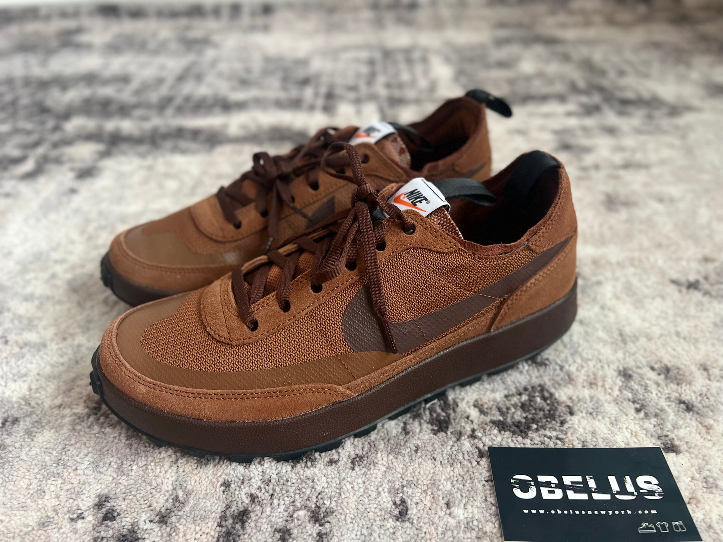 NikeCraft General Purpose Shoe Tom Sachs Field Brown