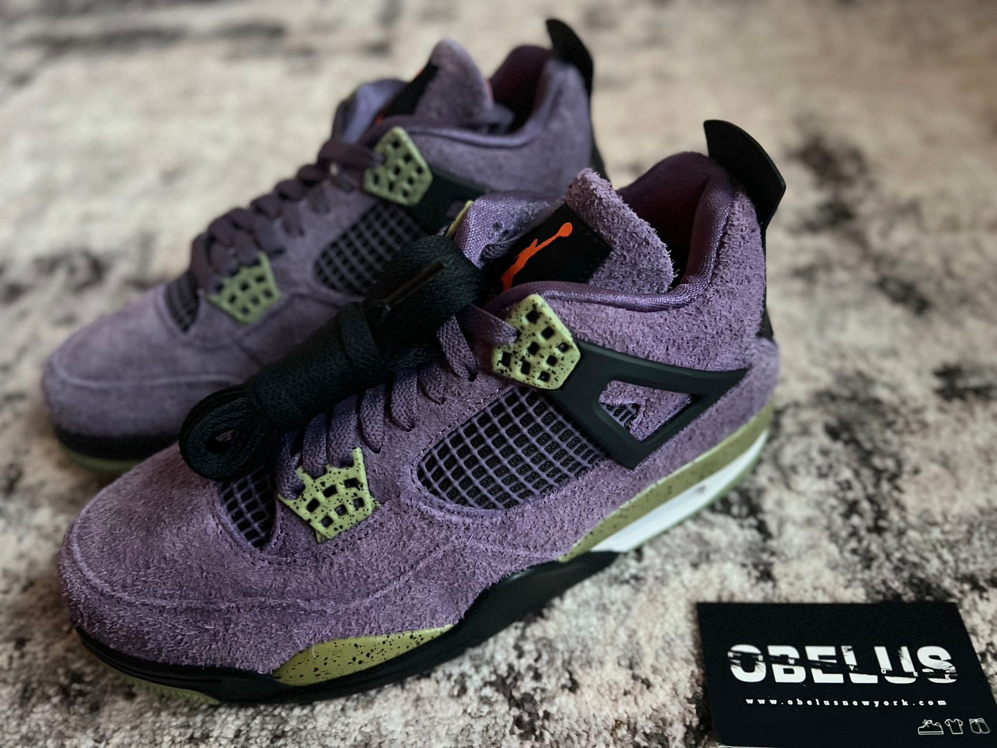 Jordan 4 Retro Canyon Purple W