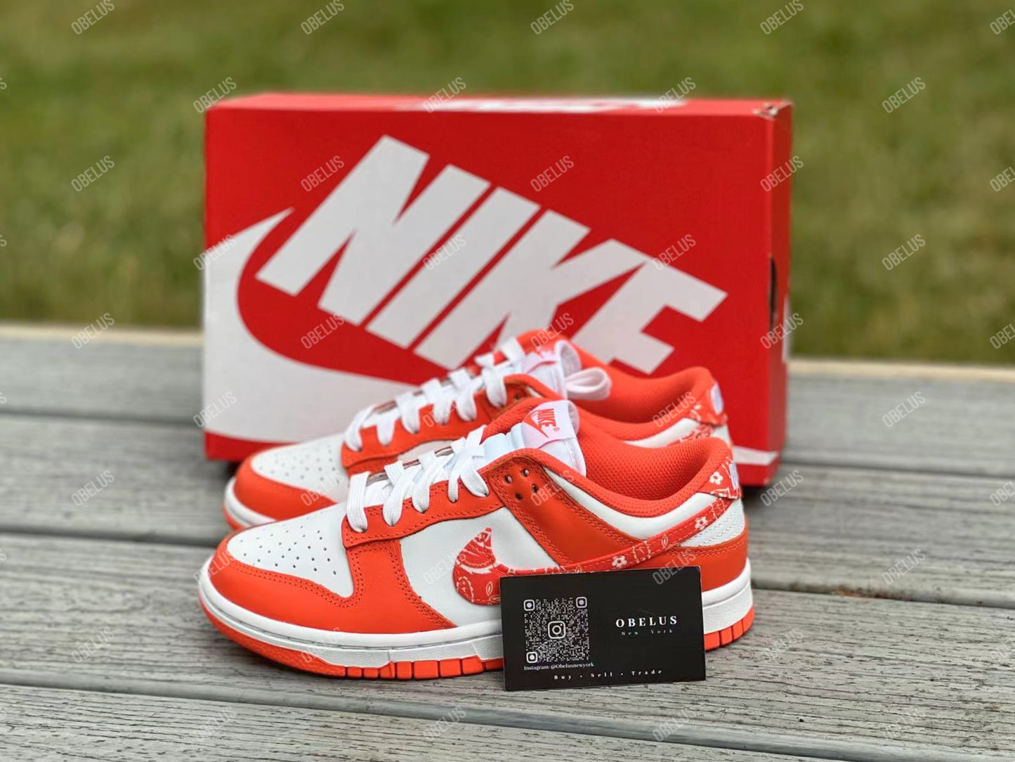Dunk Low Essential Paisley Pack Orange (W)