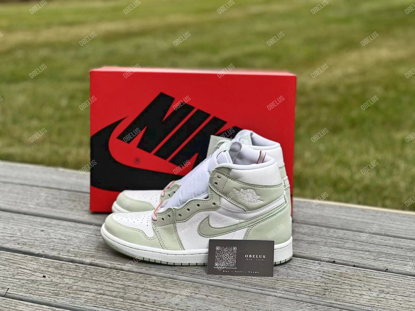 Jordan 1 Retro High OG Seafoam (W)