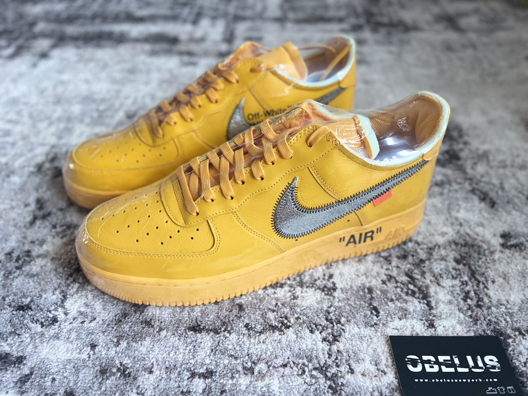 Air Force 1 Low Off-White ICA University Gold