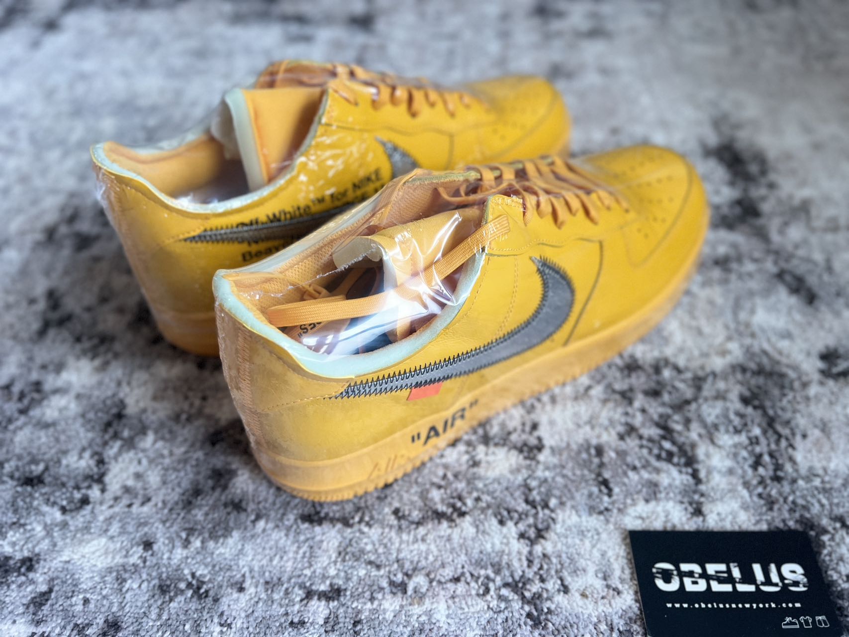 Buy Nike Air Force 1 Low Off-White ICA University Gold Online in