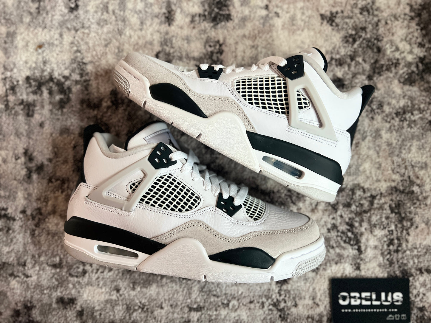 Jordan 4 Retro Military Black (GS)