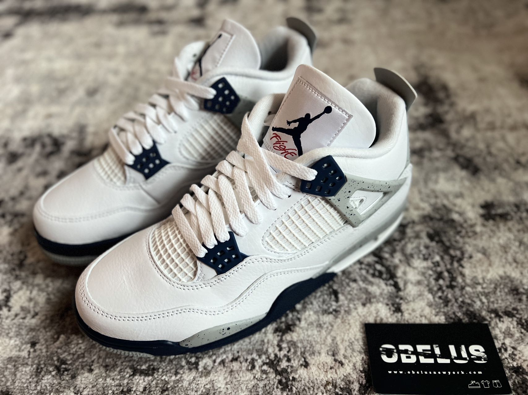 Jordan 4 Retro Midnight Navy GS